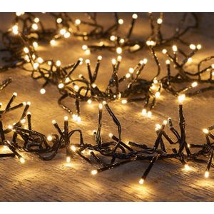 Anna's Collection Kerstverlichting - 1536 leds - warm wit - 9 meter - clusterverlichting