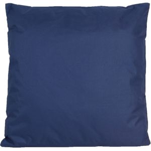 Anna's collection buitenkussens - donkerblauw - 60 x 60 cm - binnen/buiten