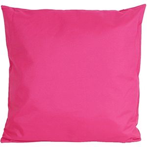 Anna's Collection Sierkussen Voor Binnen en Buiten - Fuchsia Roze - 60 X 60 cm - Tuinkussen