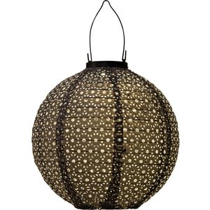 Solar lampion | Marrakesh | Ø 25.5 cm | Grijs | IP44