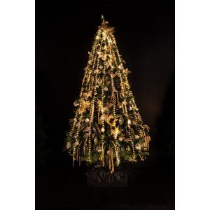 Cascade kerstverlichting -700 leds - warm wit - voor kerstboom 180 cm