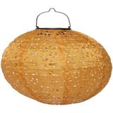 Solar lampion Marrakesh geel D 29 x H 25 cm