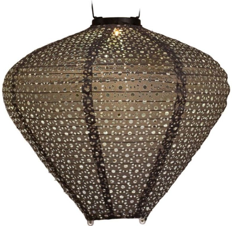 Solar Lampion 33 x 29 cm Grey - Annas collection
