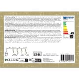 Anna's Collection Ijspegelverlichting lichtsnoer - 1032 led lampjes - warm wit - 700 cm