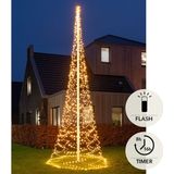 Vlaggenmastverlichting - Extra Warm Wit - 6 Meter - 1240 Lampjes - Met Timerfunctie