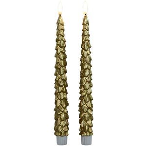 Anna's Collection - Rambu - LED Dinerkaars - Goud - D 3 H 27 cm