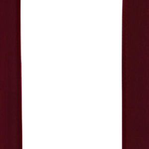 Oplaadbare dinerkaars 23 cm | Bordeaux | Bewegende vlam | 2 stuks