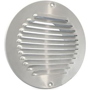 Aluminium rond schoepenrooster ALU opbouw - 200mm (1-R200A)