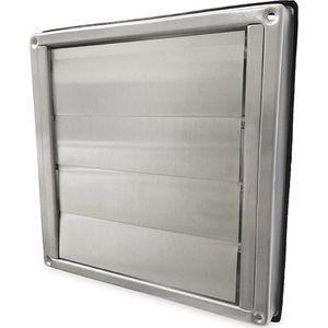 Overdrukrooster Bws Ventilatie Aansluitmaat 150mm Rvs