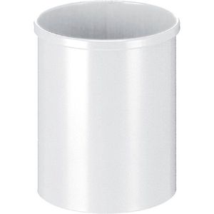 Papierbak Rond 15 l - Wit