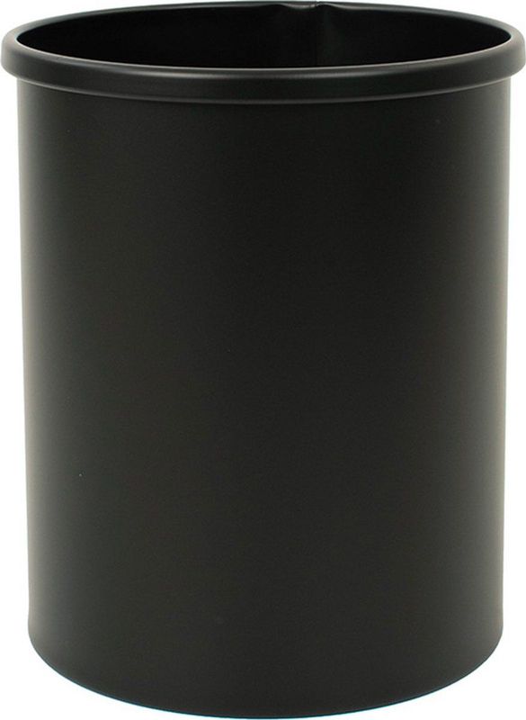 Papierbak Rond Vepabins 15 l - Zwart