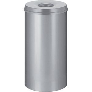 V-Part - Vlamdovende papierbak -  50 Liter - Wit/Grijs