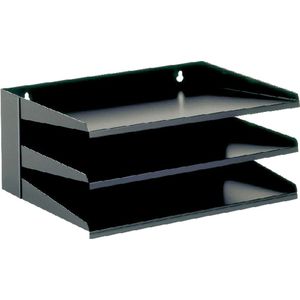 Vepabins - Sorteerrek 3-delig - Zwart - Gemoffeld Staal