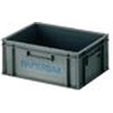 Papierverzamelbak - Grijs - Kunststof - 40x30x17.5cm - 1 stuk