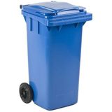 Mini container 120 liter 120liter 120l blauw