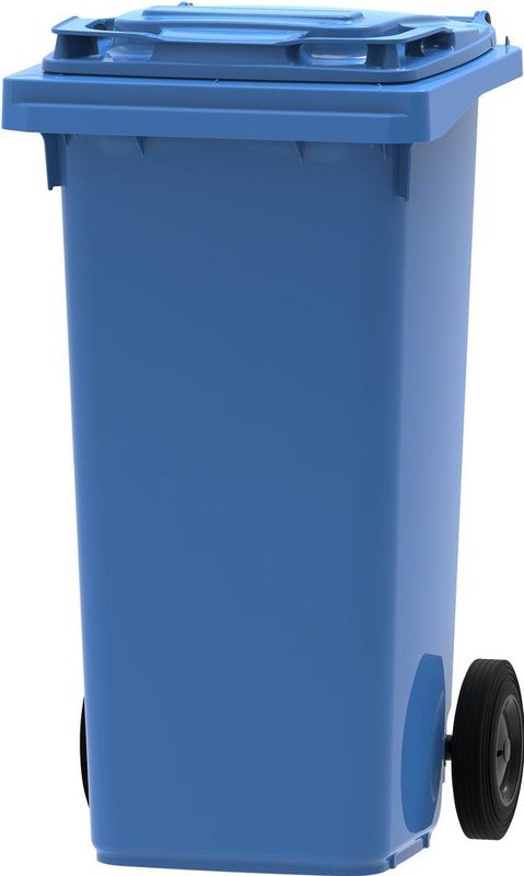 Mini container 120 liter 120liter 120l blauw