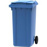 Mini Container 240 liter Blauw Kliko Afval Container 240liter Afvalbak 240l