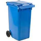 Mini Container 240 liter Blauw Kliko Afval Container 240liter Afvalbak 240l