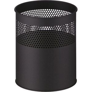 Vuilnisbak - Zwart - Kunststof