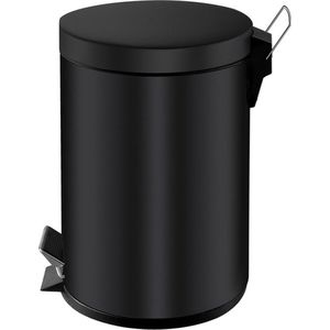 Vuilnisbak - 30 Liter - Zwart - Kunststof