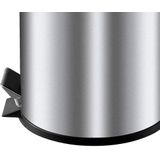 V part Pedaalemmer 30 liter Stainless steel RVS Prullenbak
