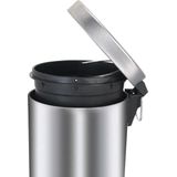 V part Pedaalemmer 30 liter Stainless steel RVS Prullenbak