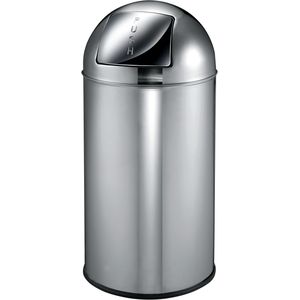 EKO Pushcan Zilver Inox 40L