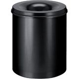 VEPABINS - Papierbak - Ronde - 80 Liter - Epoxy Gecoat Metaal