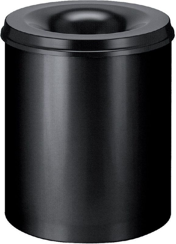 VEPABINS - Papierbak - Ronde - 80 Liter - Epoxy Gecoat Metaal