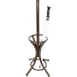 V part Staande kapstok 'Bistro' Wood donkerbruin Kapstok