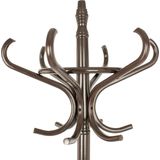 V part Staande kapstok 'Bistro' Wood donkerbruin Kapstok