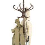 V part Staande kapstok 'Bistro' Wood donkerbruin Kapstok