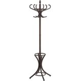 V part Staande kapstok 'Bistro' Wood donkerbruin Kapstok