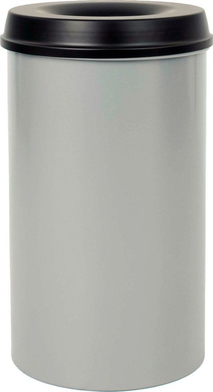 Vuilnisbak - 30 Liter - Kunststof - Zwart