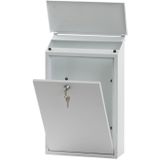 V-Part - Wandbrievenbus Toledon - Wit - Gegalvaniseerd Staal - Poedergecoat