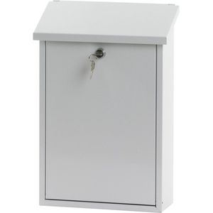V-Part - Wandbrievenbus Toledon - Wit - Gegalvaniseerd Staal - Poedergecoat