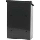 Brievenbus - Antracietgrijs - Plaatstaal - Opklapbaar Dak