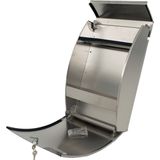 V-part - Brievenbus 'Tian' - RVS - Mat - Wandbrievenbus