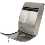 V-part - Brievenbus 'Tian' - RVS - Mat - Wandbrievenbus