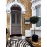 V-part - Brievenbus 'Tian' - RVS - Mat - Wandbrievenbus