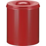 V-Part - Vlamdovende Papierbak - Rood - 80 Liter - Steel
