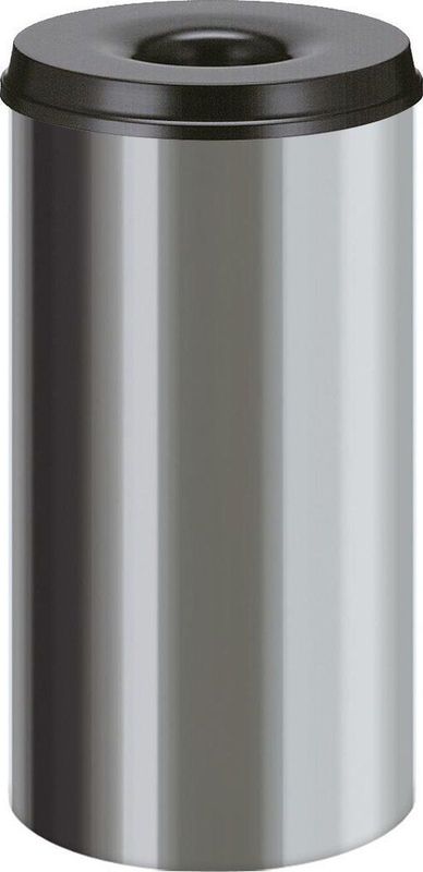 Huismerk - Vlamdovende Papierbak - Zilver - RVS - 50L