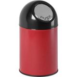 V-Part Pushbin Afvalemmer - 30 l - Rood