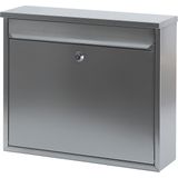 V part Wandbrievenbus Granadan Stainless steel mat RVS Brievenbus