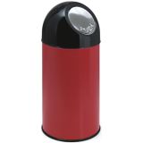 V-Part Pushbin Prullenbak - 40 l - Rood