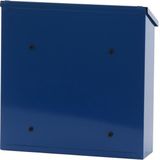 V part Wandbrievenbus Malagan Galvanized steel Powder Coated blauw Brievenbus