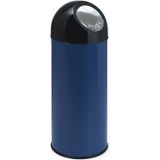 V-Part Afvalemmer - 55 l - Blauw - Pushbin