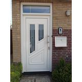 V part Wandbrievenbus Granadan Galvanized steel Powder Coated wit Brievenbus