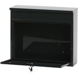 V part Wandbrievenbus Granadan Galvanized steel Powder Coated antraciet Brievenbus