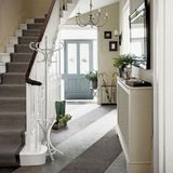 V part Staande kapstok 'Bistro' Wood wit Kapstok